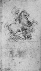 Studie eines Reitermonuments, ca. 1480 1945