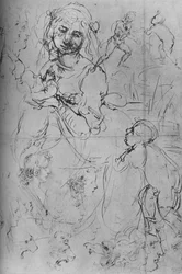 Die Madonna mit Kind und andere Studien, um 1469 1945