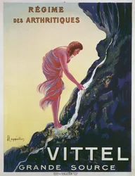 Werbung für Vittel Grande Source, 1911