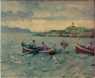 Fischer auf den Lofoten
