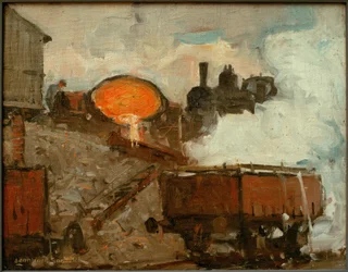 Leonhard Sandrock, Schlackenabguß II