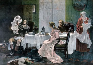 Das Mittagessen von Camille Desmoulins, 1892