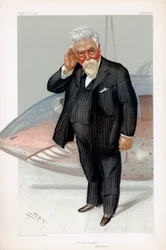 Hiram Stevens Maxim, amerikanisch-britischer Erfinder und Ingenieur