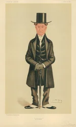 Mr E Sturge, Ein Quäker, 20. November 1886, Vanity Fair Karikatur