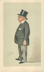 Mr. Montagu David Scott, East Sussex, 10. Juni 1882, Vanity Fair Karikatur