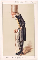 Professor Sir Richard Owen, FRS, KCB, Naturforscher, 1873