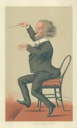 Richard Wagner, Musik der Zukunft, 19. Mai 1877, Vanity Fair Karikatur