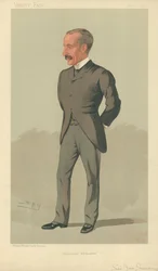 Sir James Sivewright, Imperialist Afrikander, 1. Juni 1893, Vanity Fair Karikatur