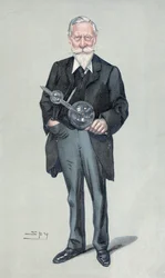 Sir William Crookes, englischer Physiker und Chemiker, ca. 1900er Jahre