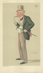 Der Earl von Winchilsea und Nottingham, Jugend, 2. Oktober 1880, Vanity Fair Karikatur
