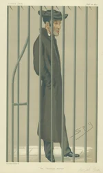 Der ehrwürdige Arthur Tooth, der christliche Märtyrer, 10. Februar 1877, Vanity Fair Karikatur