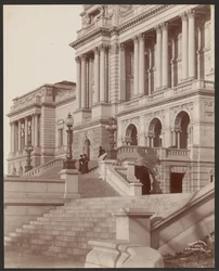 Eingangspavillon der Kongressbibliothek