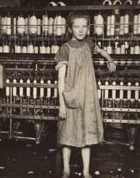 Addie Card, 12 Jahre alt. Spinnerin in der Baumwollspinnerei, North Pownal, Vermont
