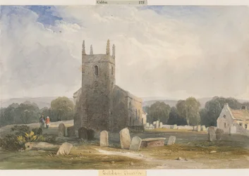 Caldon Kirche: Aquarell, undatiert [ca. 1830-1840]