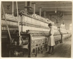 Vierzehnjähriger Spinner, Brazos Valley Cotton Mill, West Texas