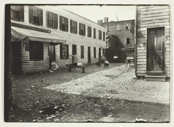 Negro Alley, Wohnhäuser für Weiße, Washington, D.C.