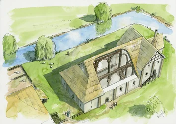 Rekonstruktion von Weeting Castle