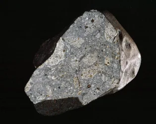 Meteorit gefunden in der Aube, gefallen im Jahr 369 - Naturhistorisches Museum, Paris