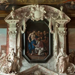 Der Altaraufsatz der Kapelle