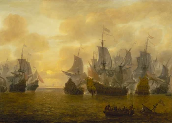 Eine Aktion der Vier-Tage-Schlacht