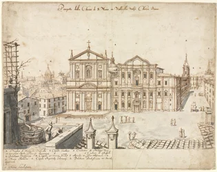 Achtzehn Ansichten von Rom: Die Kirche Santa Maria in Vallicella