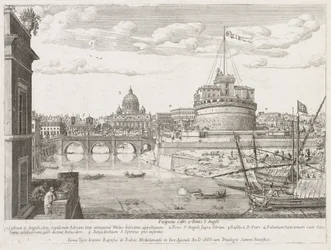 St. Angelo aus Prospectus Locurum Urbis Romae Insignium, 1666