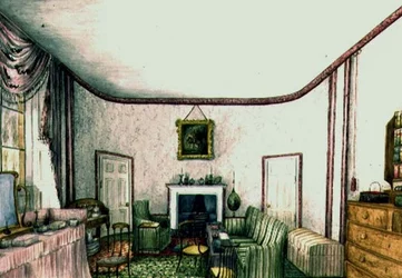 Das rosa Zimmer in Aynhoe