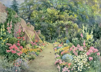 Ein sommerlicher Staudenrand