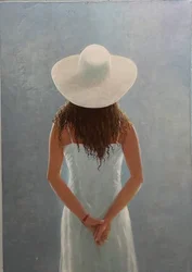 Mädchen Rückansicht