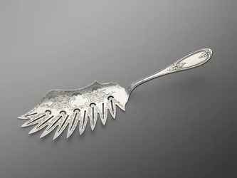 Makkaronimesser, ca. 1857-1865