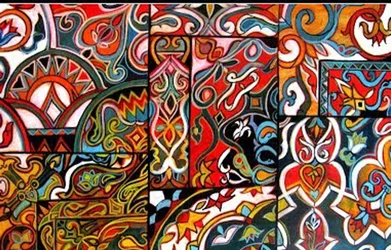 Ägyptische Zeltdesigns