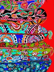 Stapel von Kissen zwei