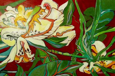 Weiße Blume, 2016
