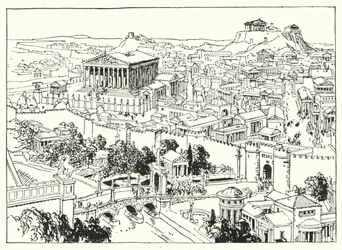 Die Stadt Athen