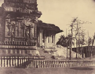 Tanjore: Große Pagode, Eingang nach außen blickend