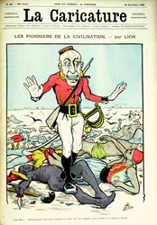 Pioniere der Zivilisation, John Bull bringt Frieden und Zivilisation in die Welt, Titelbild der Zeitschrift 