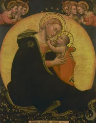 Die Madonna der Demut, 1390-1400