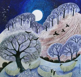 Erster Schnee, Surrey Hills