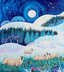 Frostiges Schaf