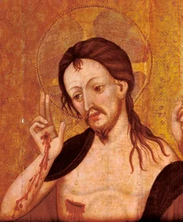 Auferstehung, Detail, frühes 15. Jahrhundert