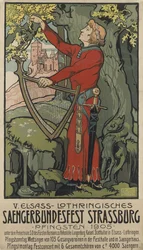 Sängerbundesfest Straßburg, 1905
