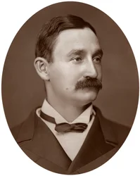 Captain Frederick Burnaby, Offizier der Royal Horse Guards, 1877