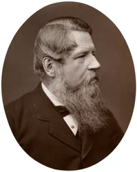 Der ehrenwerte Sir Stafford Henry Northcote, Bart, MP, Schatzkanzler, 1877