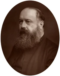 Rechts Ehrw. Alfred Blomfield, DD, Bischof von Colchester, 1883