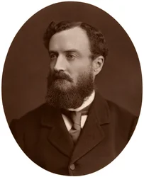Sir Michael Hicks-Beach, Bart, MP, Hauptsekretär für Irland, 1876