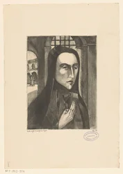 Korsische Frau