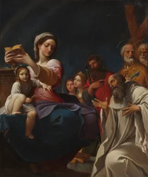 Madonna mit Kind und Heiligen, 1607