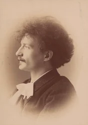 Porträt des Komponisten Ignacy Jan Paderewski 1860-1941, 1890