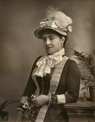 Adelina Patti, italienische Operndiva, 1882