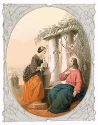 Christus und die Frau von Samaria
